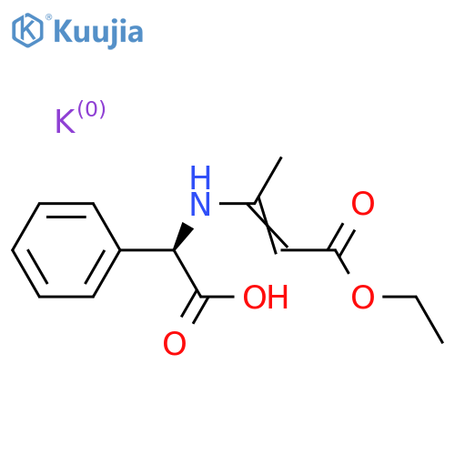 N-Methylbut-2-enoate Ethyl Ester D-(-)Phenylglycine Potassium Salt structure