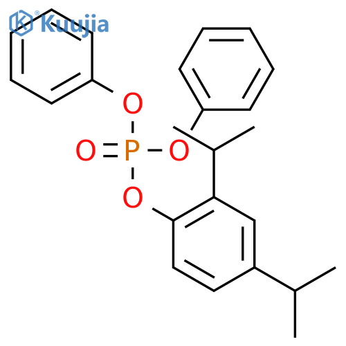 2,4-Bis(1-methylethyl)phenyl Diphenyl Ester Phosphoric Acid structure