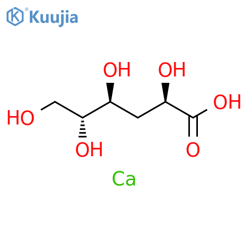 3-Deoxy-D-gluconic acid calcium structure