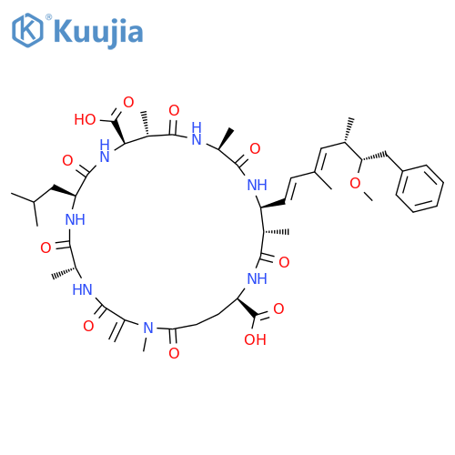 Microcystin-LA structure