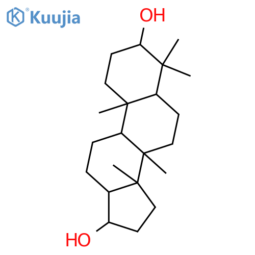 Mansumbinane-3,17-diol; (3β,17β)-form structure