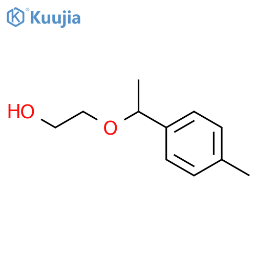 Ethanol, 2-[1-(4-methylphenyl)ethoxy]- structure