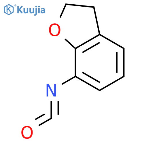 7-isocyanato-2,3-dihydro-1-benzofuran structure