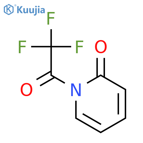 2(1H)-Pyridinone, 1-(trifluoroacetyl)- (9CI) structure