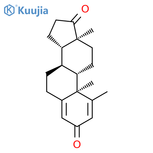 Androsta-1,4-diene-3,17-dione,1-methyl- structure