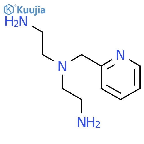 1,2-Ethanediamine, N-(2-aminoethyl)-N-(2-pyridinylmethyl)- structure