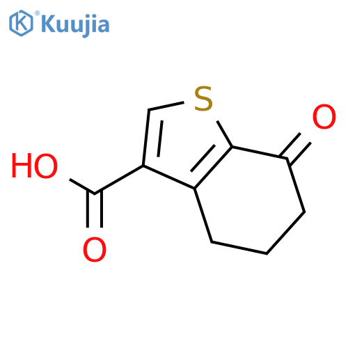 7-oxo-4,5,6,7-tetrahydro-1-benzothiophene-3-carboxylic Acid structure