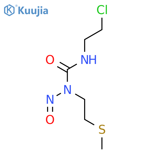 Urea, N'-(2-chloroethyl)-N-[2-(methylthio)ethyl]-N-nitroso- structure