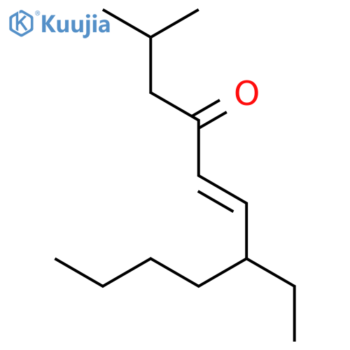 (E)-7-Ethyl-2-methylundec-5-en-4-one structure
