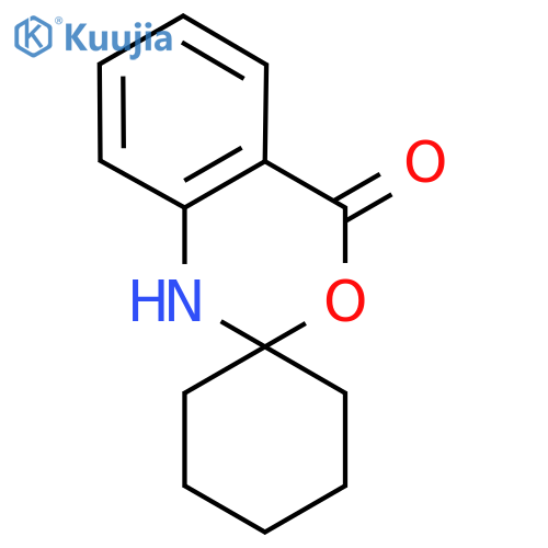 Spiro[1H-3,1-benzoxazine-2,1'-cyclohexane]-4-one structure
