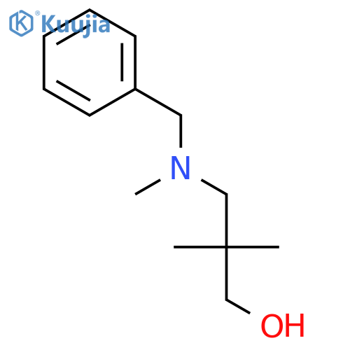 1-Propanol, 2,2-dimethyl-3-[methyl(phenylmethyl)amino]- structure