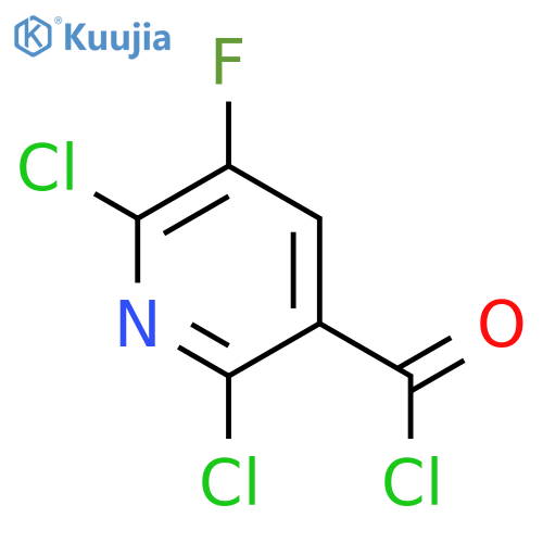 2,6-Dichloro-5-fluoronicotinoyl ChlorideI structure