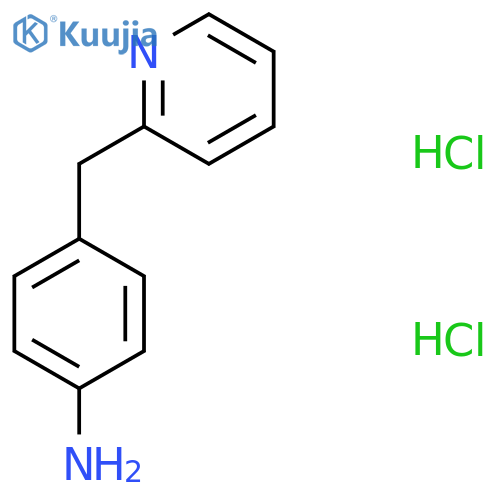4-(pyridin-2-ylmethyl)aniline Dihydrochloride structure