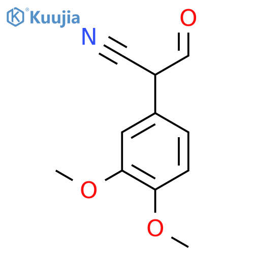 2-(3,4-Dimethoxyphenyl)-3-oxopropanenitrile structure