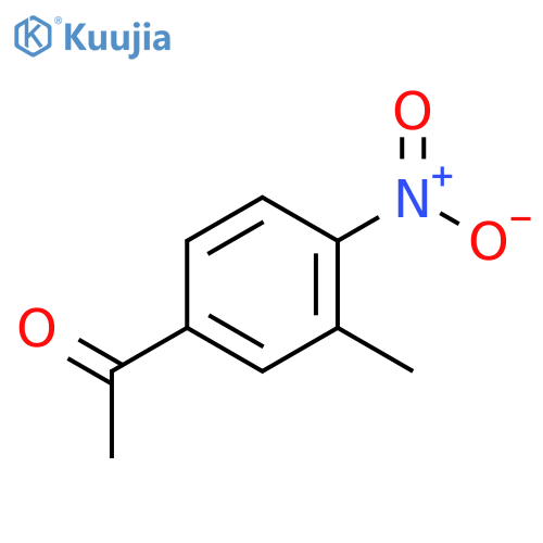 1-(3-Methyl-4-nitro-phenyl)-ethanone structure