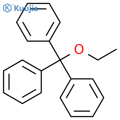 (Ethoxydiphenylmethyl)benzene structure