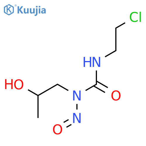 Urea,N'-(2-chloroethyl)-N-(2-hydroxypropyl)-N-nitroso- structure