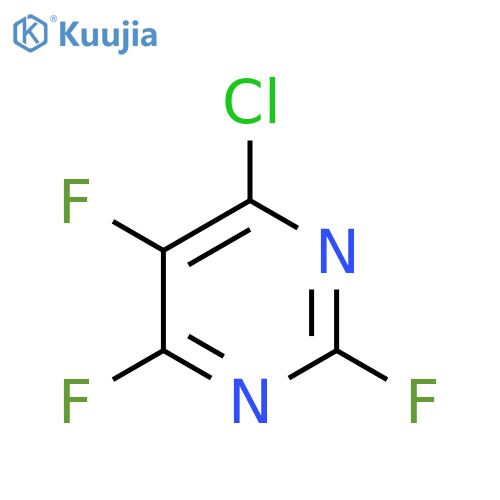 Pyrimidine, 4-chloro-2,5,6-trifluoro- structure