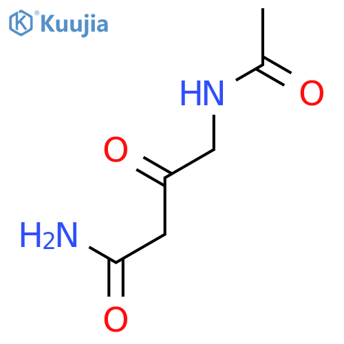 Butanamide, 4-(acetylamino)-3-oxo- structure