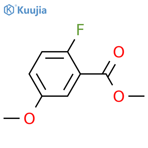 methyl 2-fluoro-5-methoxybenzoate structure