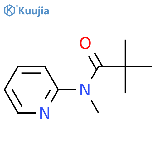 N-Methyl-N-(pyridin-2-yl)pivalamide structure