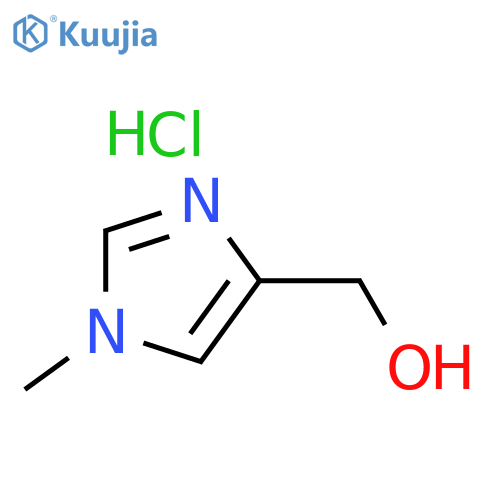 (1-Methyl-1H-imidazol-4-yl)-methanol hydrochloride structure