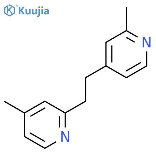 Pyridine, 2-methyl-4-[2-(4-methyl-2-pyridinyl)ethyl]- structure