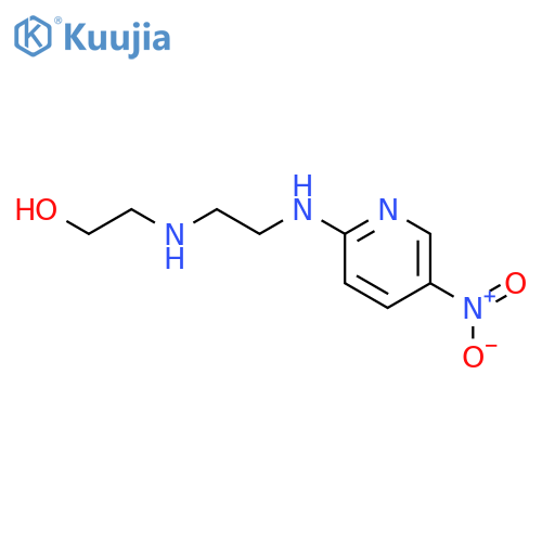 Ethanol, 2-[[2-[(5-nitro-2-pyridinyl)amino]ethyl]amino]- structure