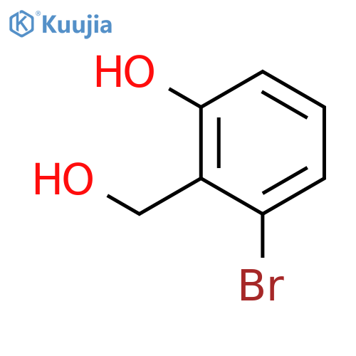 3-Bromo-2-hydroxymethyl-phenol structure