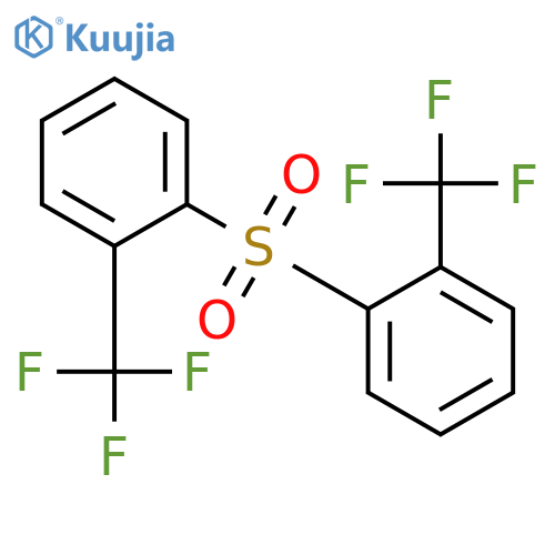 Benzene, 1,1'-sulfonylbis[(trifluoromethyl)- structure