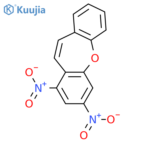 1,3-Dinitro-dibenzo[b,f]oxepine structure
