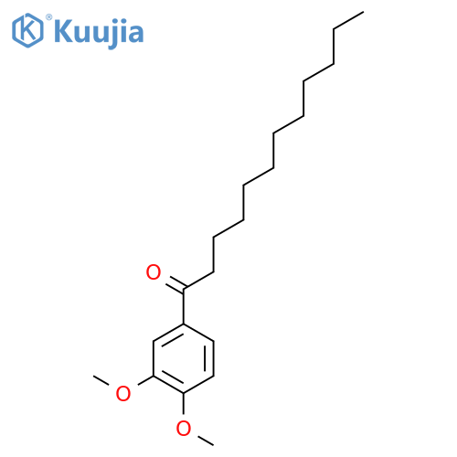 1-(3,4-Dimethoxy-phenyl)-dodecan-1-one structure