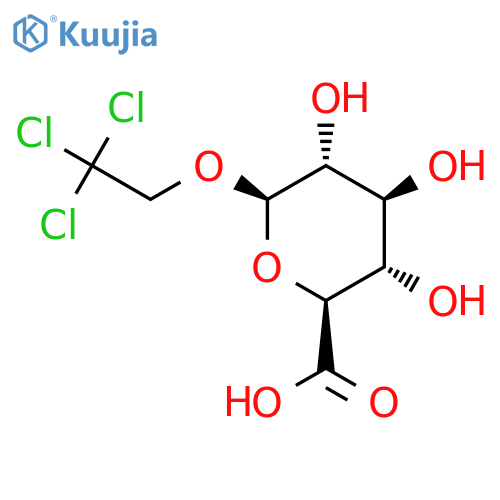 b-D-Glucopyranosiduronic acid,2,2,2-trichloroethyl structure