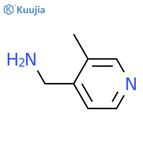 1-(3-methylpyridin-4-yl)methanamine structure