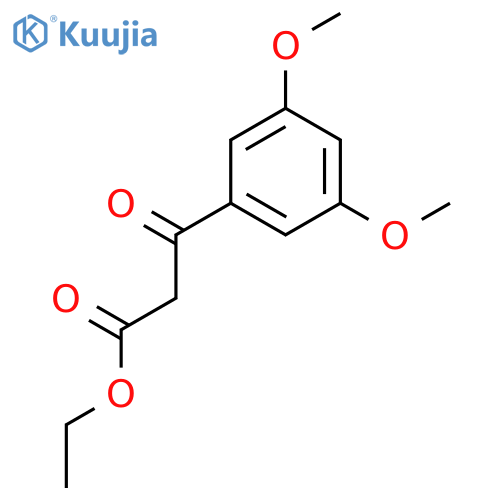 Ethyl 3-(3,5-dimethoxyphenyl)-3-oxopropanoate structure