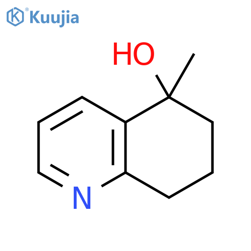 5,6,7,8-tetrahydro-5-methyl-5-Quinolinol structure