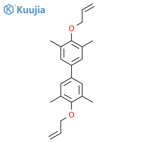 5-(3,5-Dimethyl-4-prop-2-enoxyphenyl)-1,3-dimethyl-2-prop-2-enoxybenzene structure