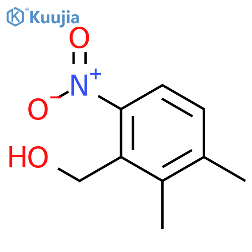 Benzenemethanol, 2,3-dimethyl-6-nitro- structure
