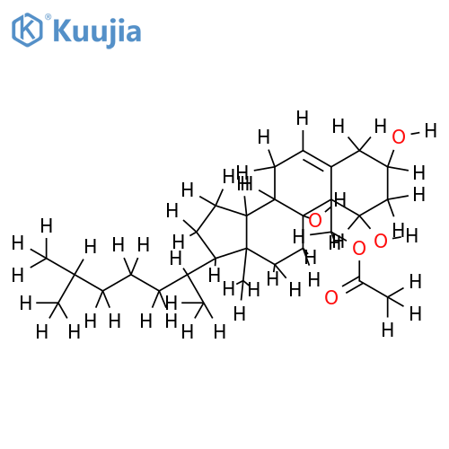 18-Ac-(1alpha, 3beta, 11alpha)-Cholest-5-ene-1, 3, 11, 18-tetrol structure