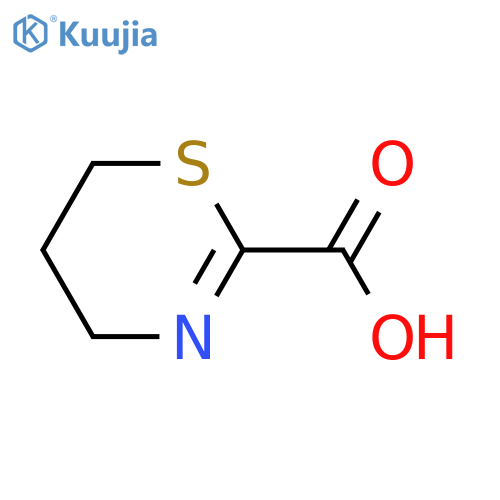 4H-1,3-Thiazine-2-carboxylicacid, 5,6-dihydro- structure