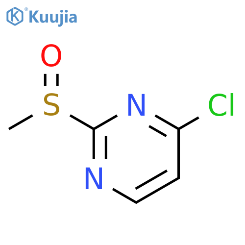4-Chloro-2-(methylsulfinyl)pyrimidine structure