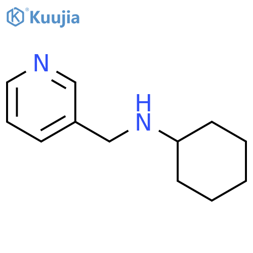N-(Pyridin-3-ylmethyl)cyclohexanamine structure