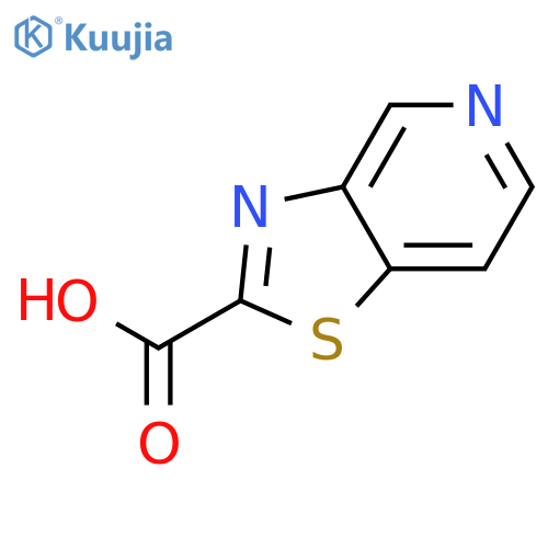 1,3thiazolo4,5-cpyridine-2-carboxylic acid structure