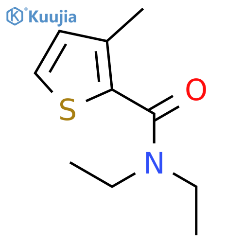 N,N-Diethyl-3-methylthiophene-2-carboxamide structure