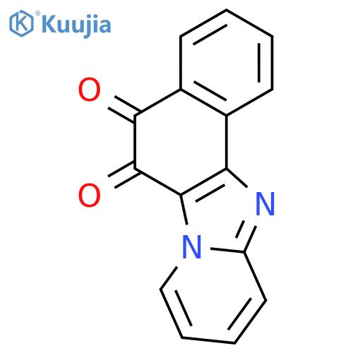 Naphtho[1',2':4,5]imidazo[1,2-a]pyridine-5,6-dione structure