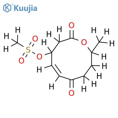4-O-Methanesulfonyl-Cephalosporolide B structure