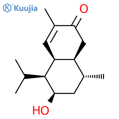 8-Hydroxy-4-cadinen-3-one structure