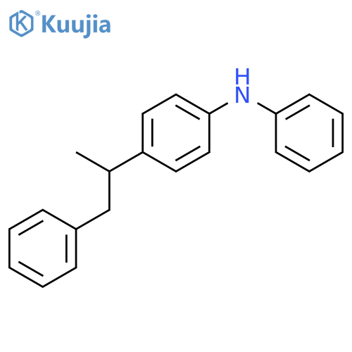 Benzenamine,4-(1-methyl-2-phenylethyl)-N-phenyl- structure