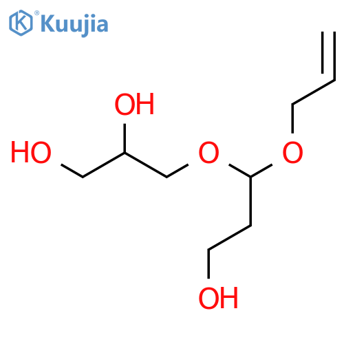 1,2-Propanediol,3-[1-(hydroxymethyl)-2-(2-propen-1-yloxy)ethoxy]- structure