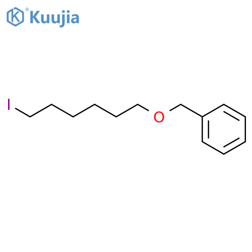 Benzene, [[(6-iodohexyl)oxy]methyl]- structure